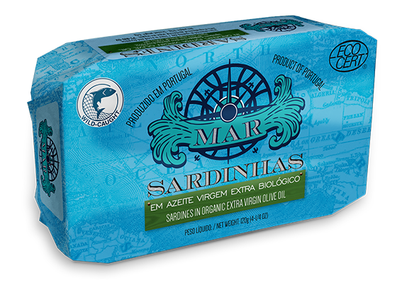 Sardines in Organic Extra Virgin Olive Oil