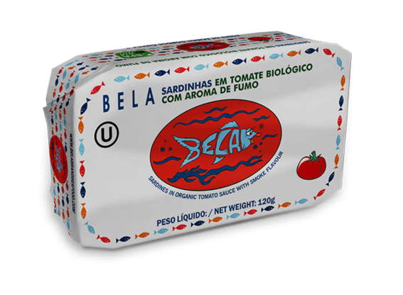 Sardines in Tomato with Organic Extra Virgin Olive Oil and Smoke Aroma