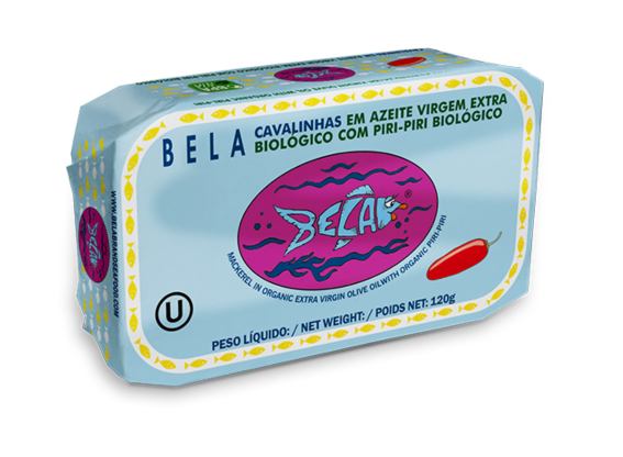 Mackerel in Organic Extra Virgin Olive Oil with Chilli