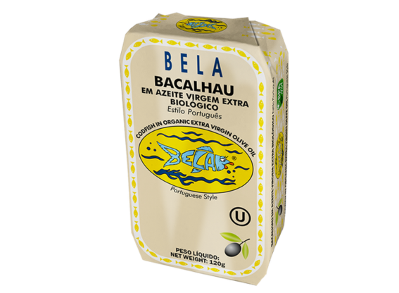 Portuguese Cod in Organic Extra Virgin Olive Oil