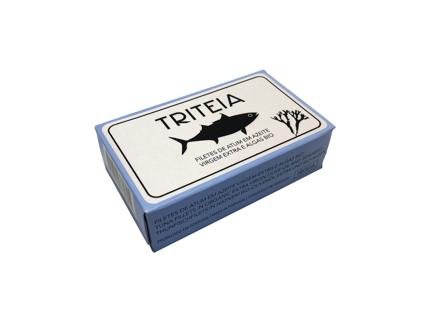 Tuna Fillets from the Azores in Organic Extra Virgin Olive Oil with Fucus Seaweed