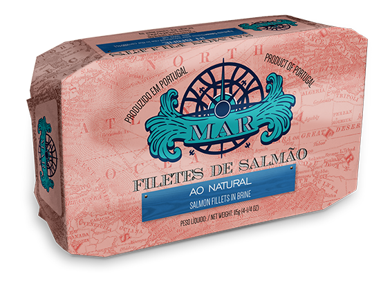 Filetes de Salmão ao Natural