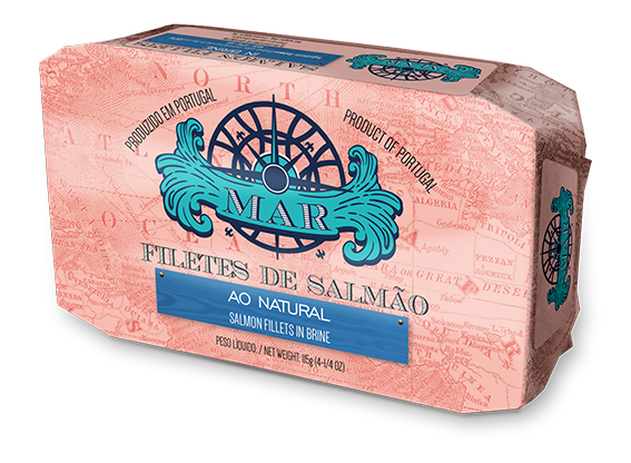 Filetes de Salmão ao Natural